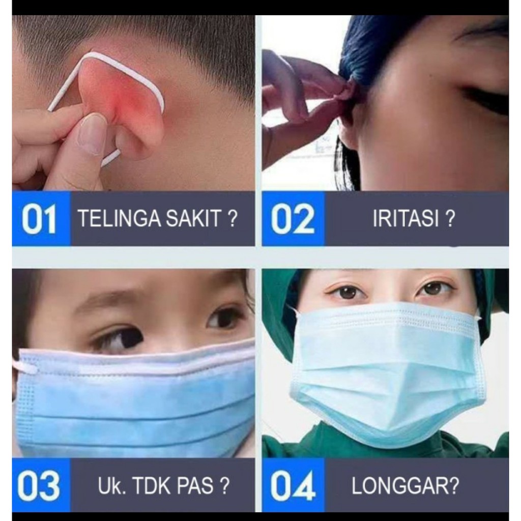 conektor masker tali konektor masker