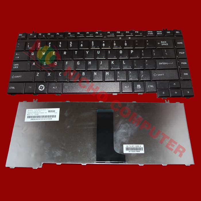 KEYBOARD TOSHIBA SATELLITE L310 A200 L510 M500 M300 L315 M205 L515