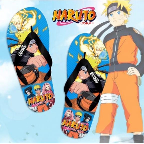 SANDAL JEPIT ANAK PRINTING NARUTO