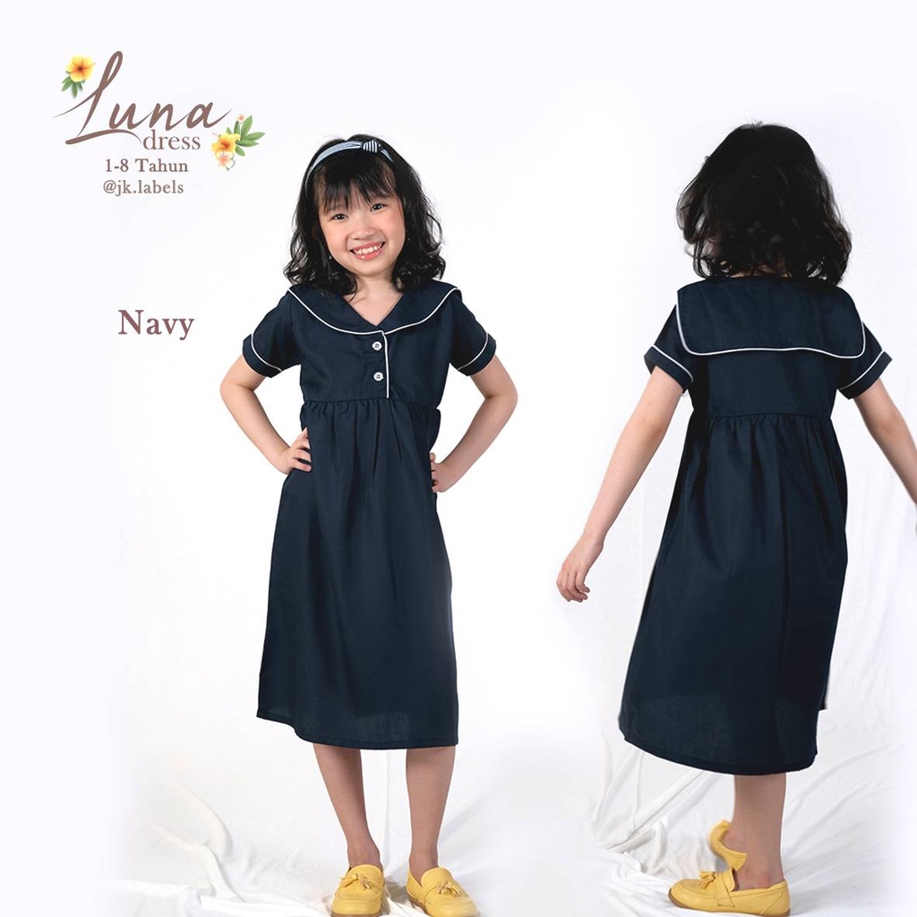 LUNA DRESS (1-8 TAHUN)