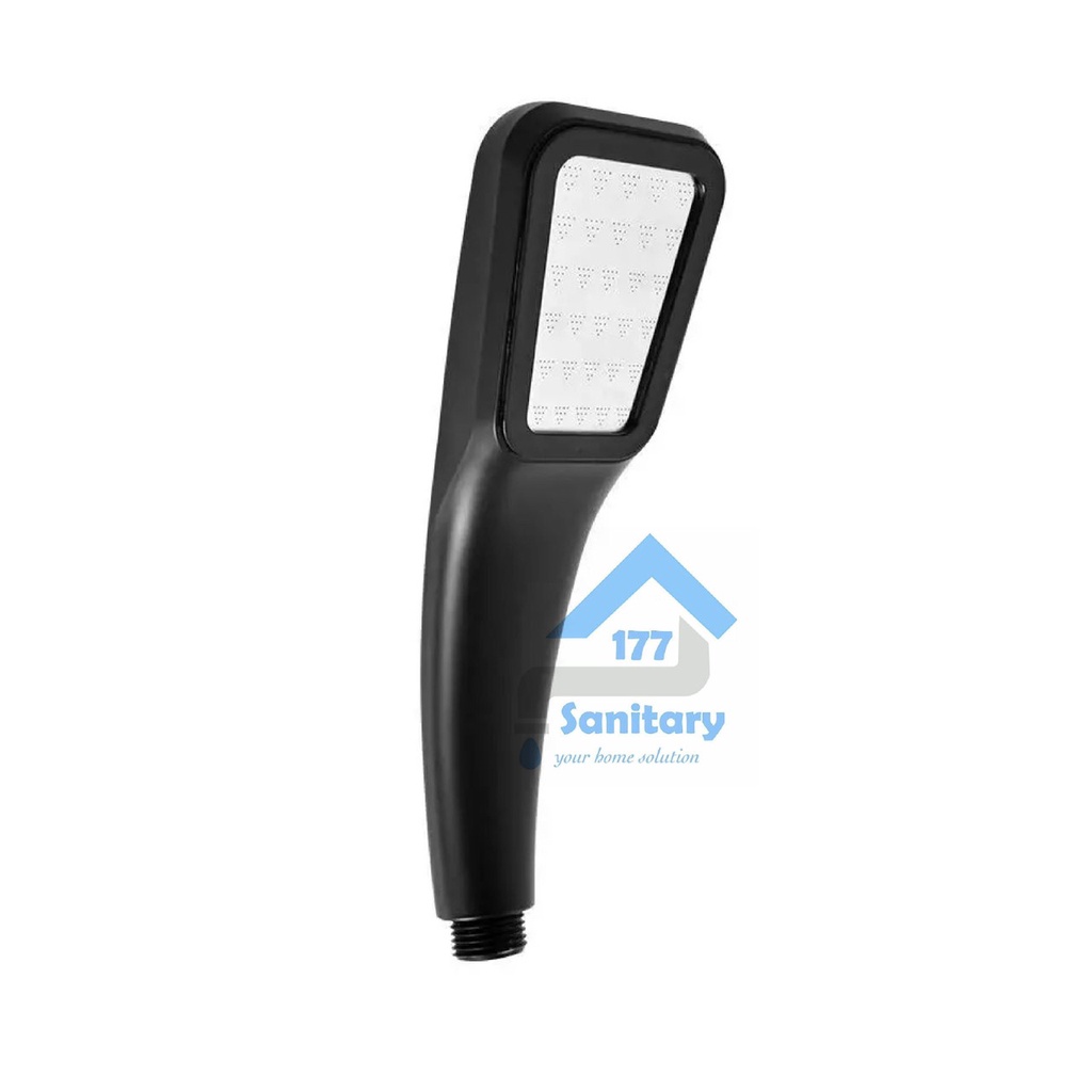 Kepala super Hand shower mandi Minimalis HITAM 9954B-Handshower 300hole Shower black turbo tebal/k26