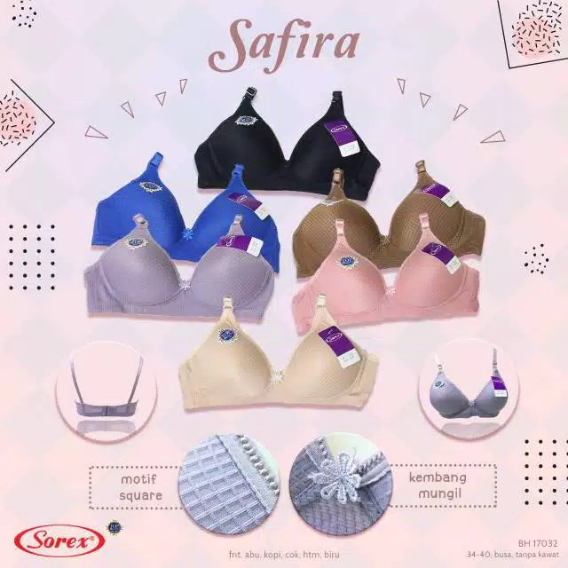 babybear Bra BH Sorex 33392, 17032 Tanpa Kawat