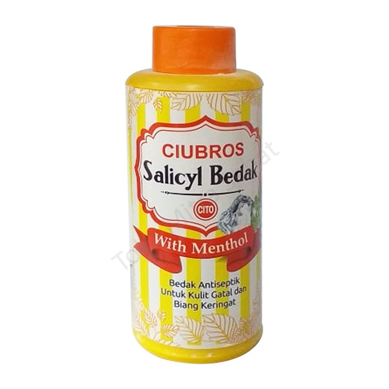 BEDAK SALICYL MENTHOL / Cito Salicyl Bedak Menthol 50gr / BEDAK SALICYL GATAL / CIUBROS SALICYL BEDA