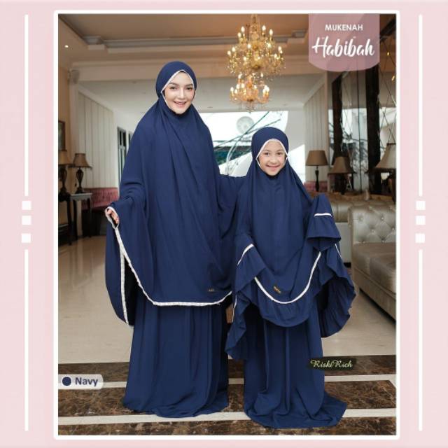 Mukena habibah by riskirich