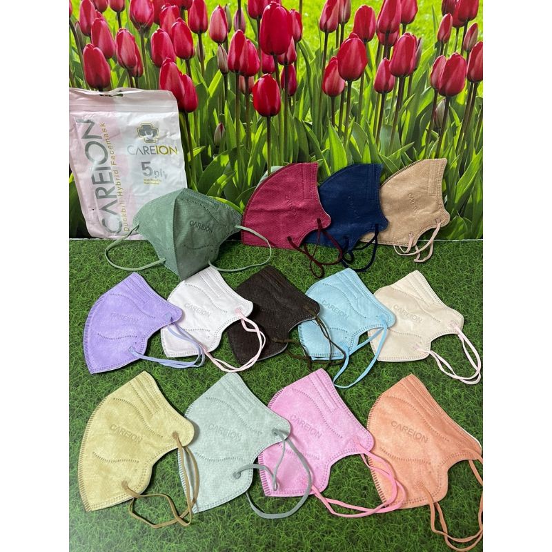 Masker Duckbill Hybrid Careion 5 ply