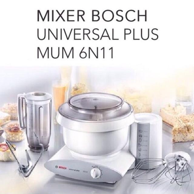 Mixer Bosch Mum 6n11 Bonus Blender Wajan Resep Garansi Pt Sico