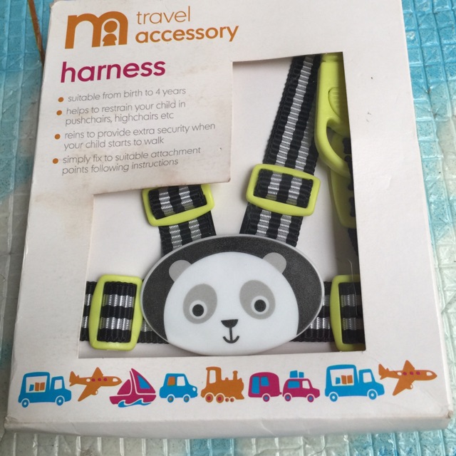 mothercare harness and walking rein