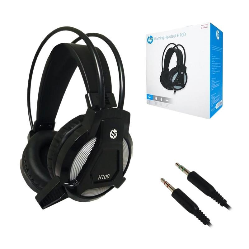 Gaming Headset Headset Gaming HP H100 H 100 Original