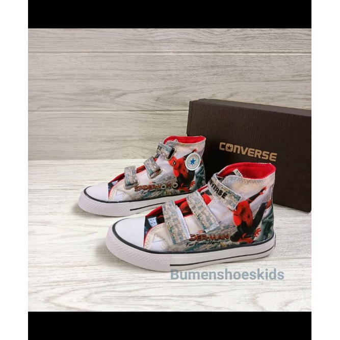 Sepatu Anak Laki Laki Sepatu Converse ALLSTAR High Full Motif Terbaru Sepatu Sneakers