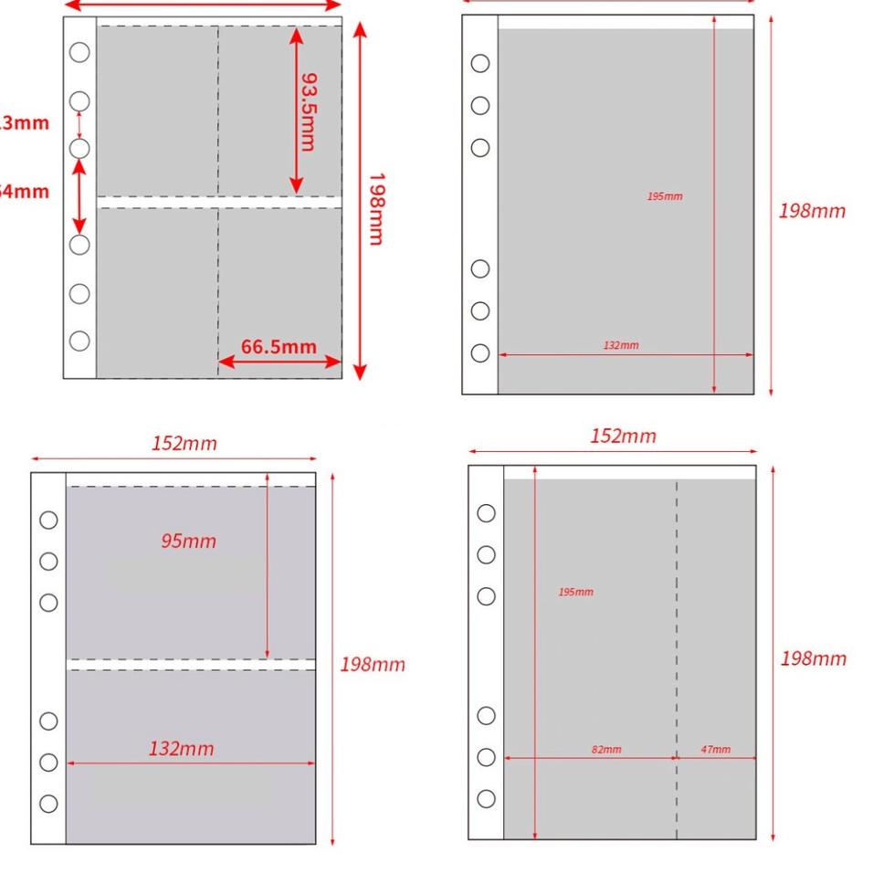 

Ready melimpah / 7HGjk [Universal A5 s sleeve cover] Album binder cover transparent photo card idol Lomo card 10 sheets /Terlaris