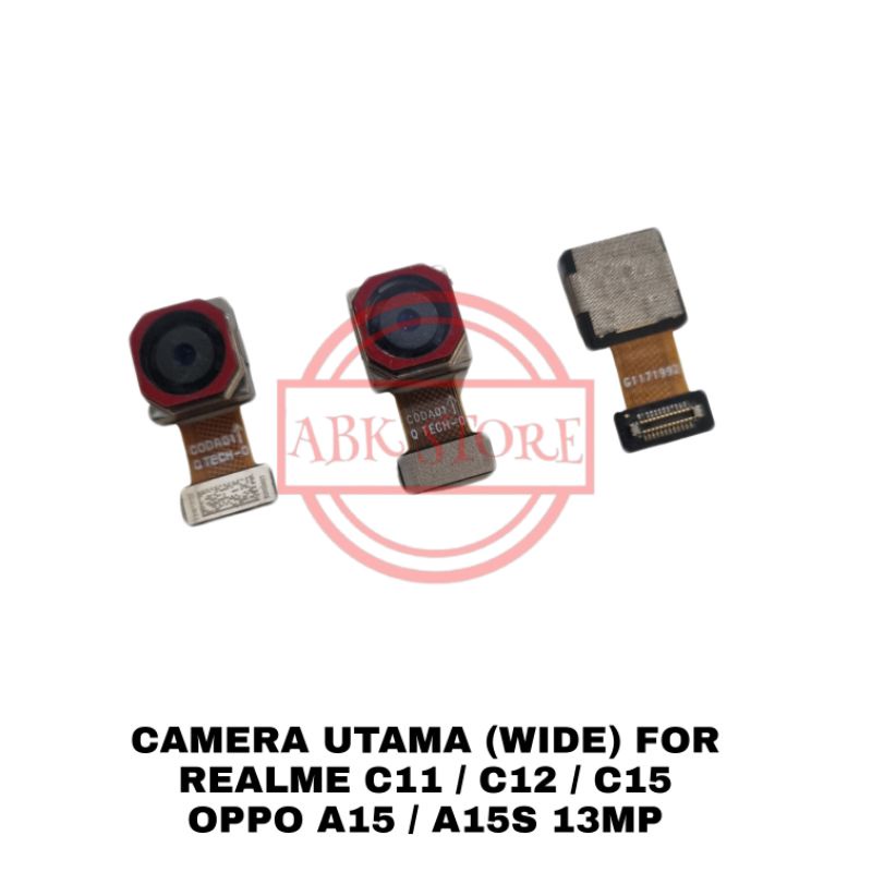 CAMERA WIDE 13MP / KAMERA BELAKANG REALME C11 C12 C15 ORIGINAL