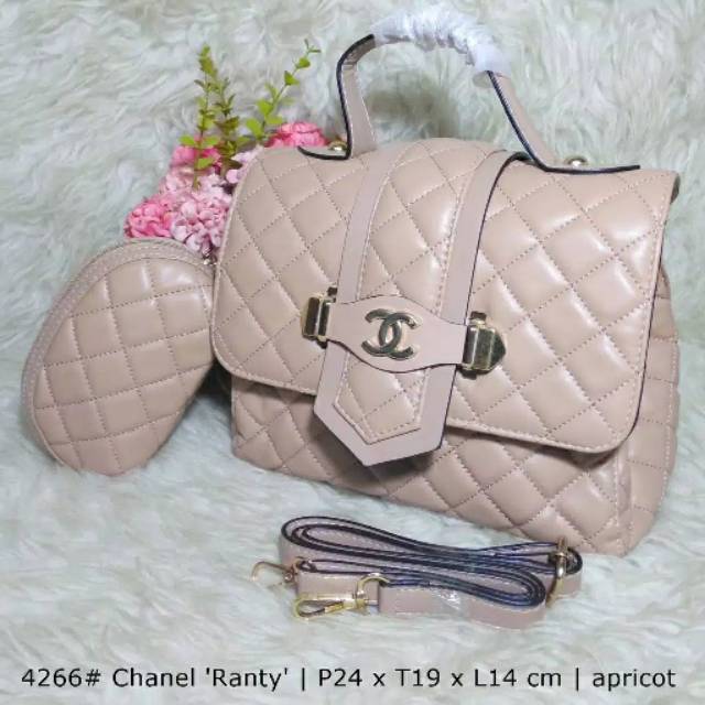 Tas Terbaru Chanel Ranty' tas selempang wanita import / sling bag