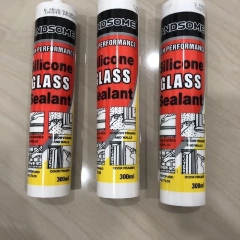 

Lem Kaca Botol / Silicone Glass / Lem Aquarium Lem Tabung Lem 300 ml