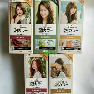 READY STOCK GO SEND cat  rambut  liese buble cream japan ori 