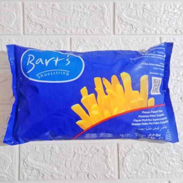 

Kentang Barts Shoestring 1kg