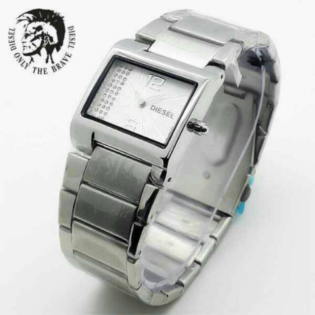 Jam tangan wanita elegant Diesel princes premium silver