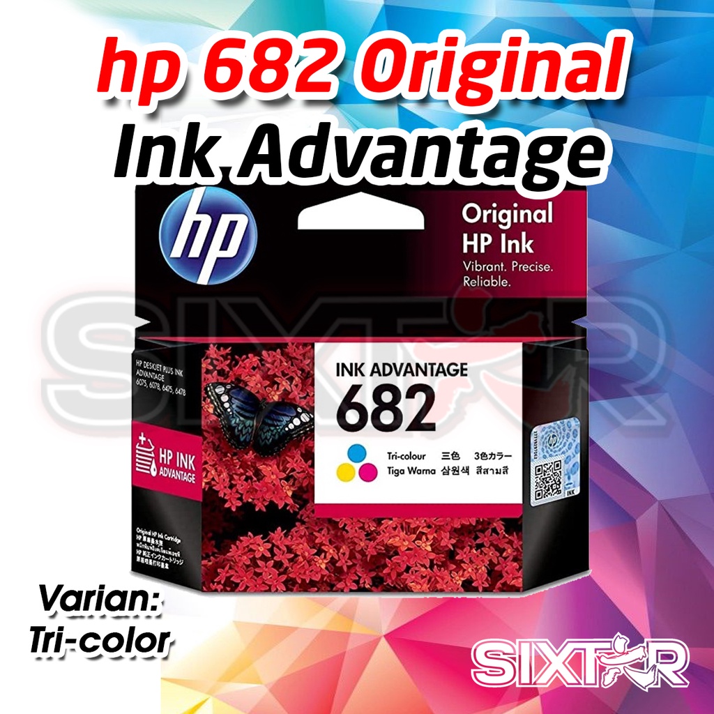 HP 682 Original Ink Advantage Black / Tricolor