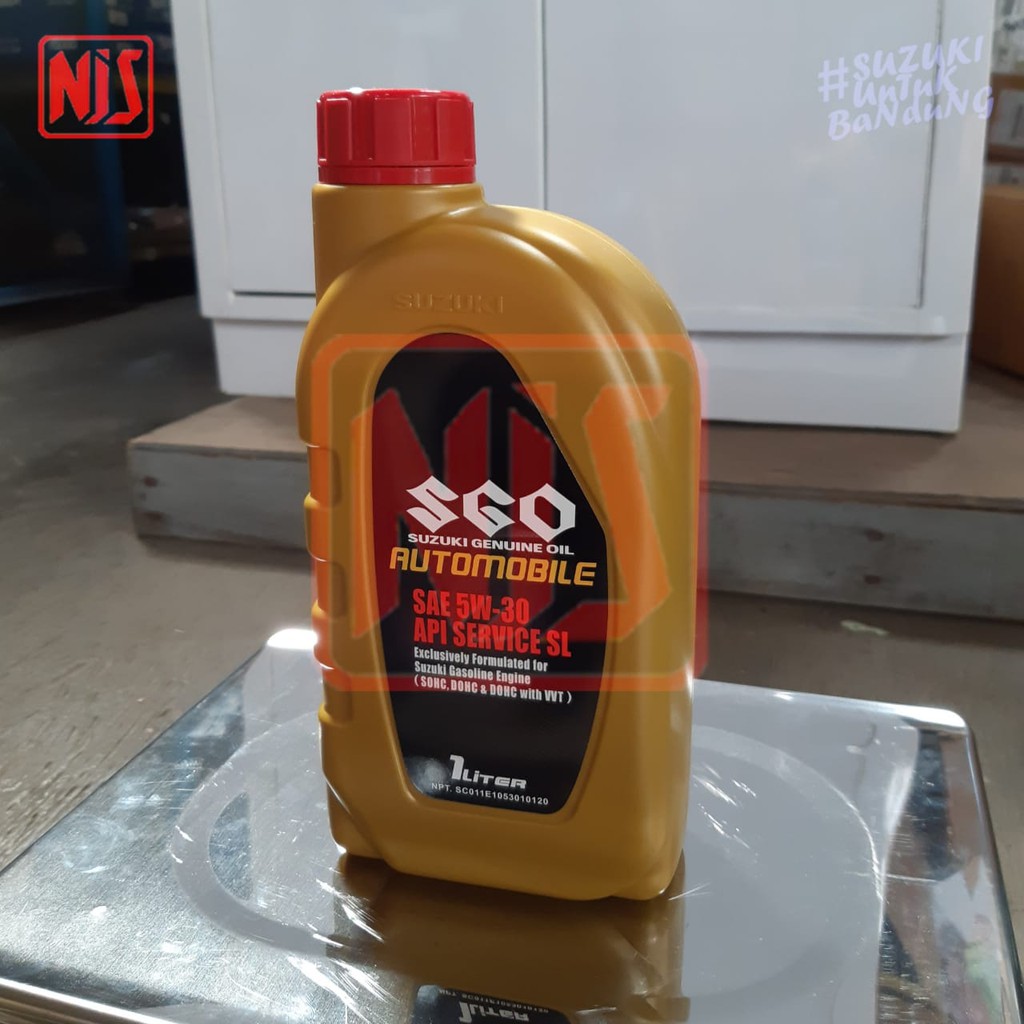 OLI MESIN SGO SAE 5W-30 | SEMUA MOBIL BENSIN | Shopee