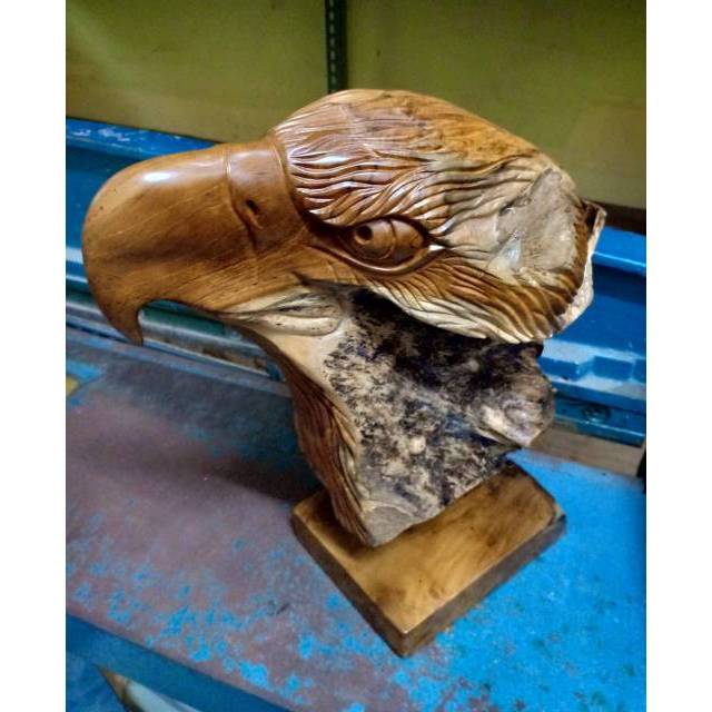 Patung kayu jati 042