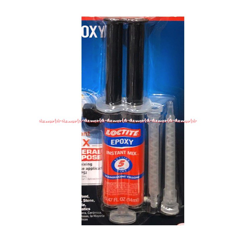 Loctite Epoxy Instant Mix 14ml Lem Serbaguna Perekat Multifungsi Loctitte Loktite Loktait Glue Epoxi Epoksi