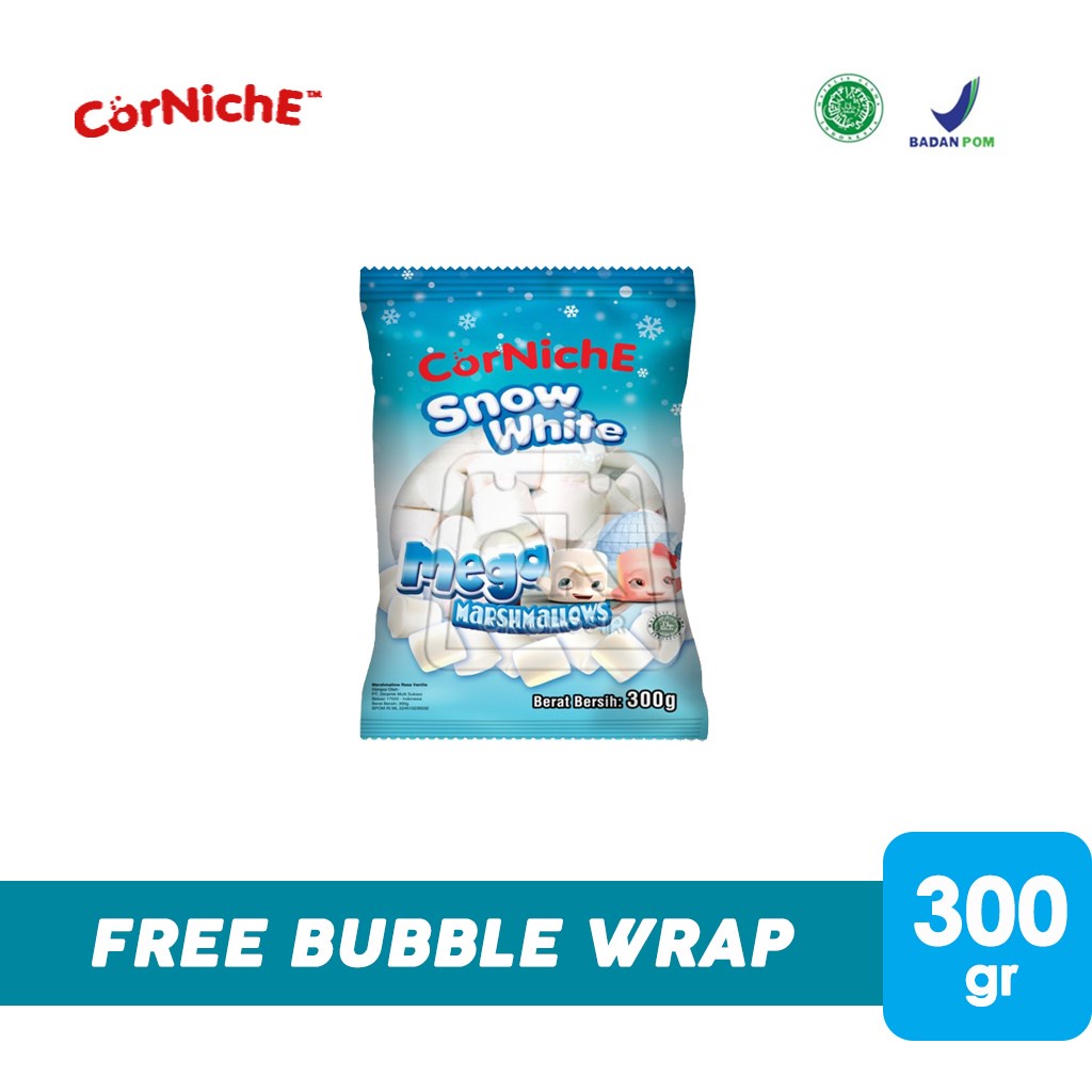 

Corniche Mega Snow White Marshmallow (300 gr)