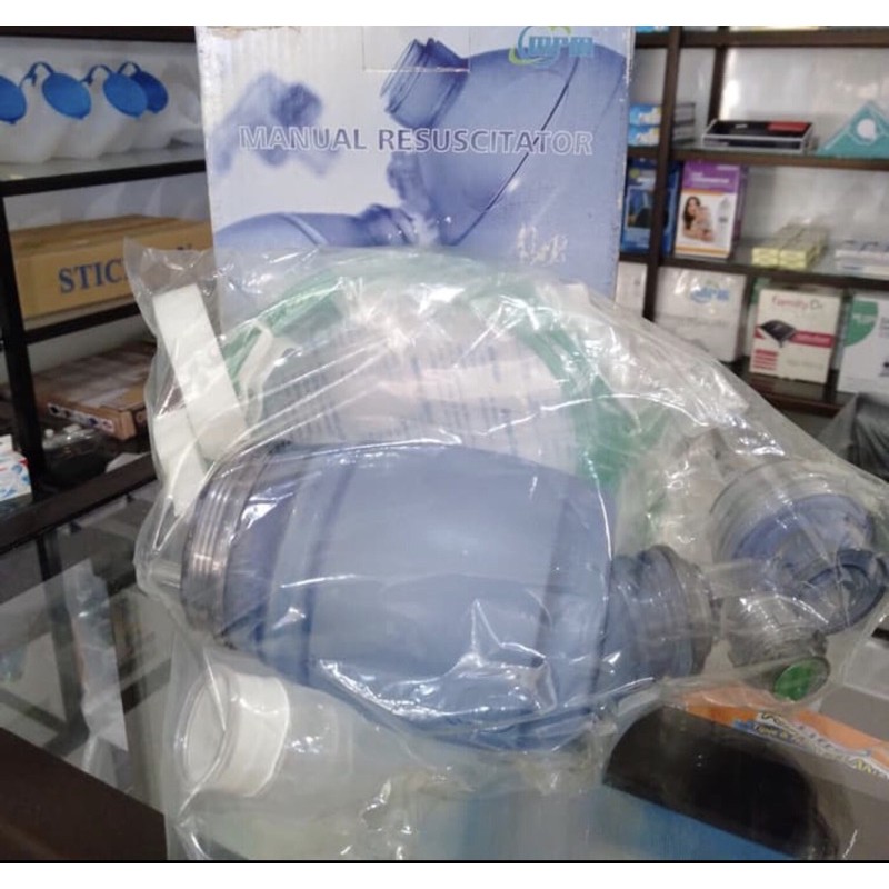 Amubag MPM/Ambubag MPN Anak Dewasa Bayi/Manual Resuscitator MPM Pvc