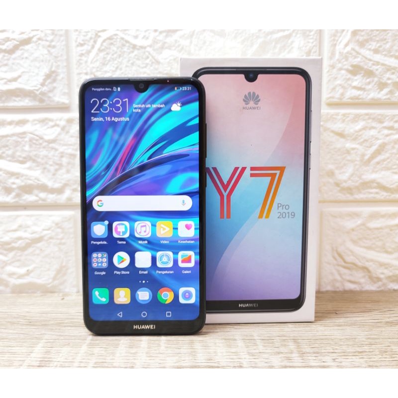 Huawei Y7 Pro Ram 4GB 3GB  Rom 64GB 32GB second fullset