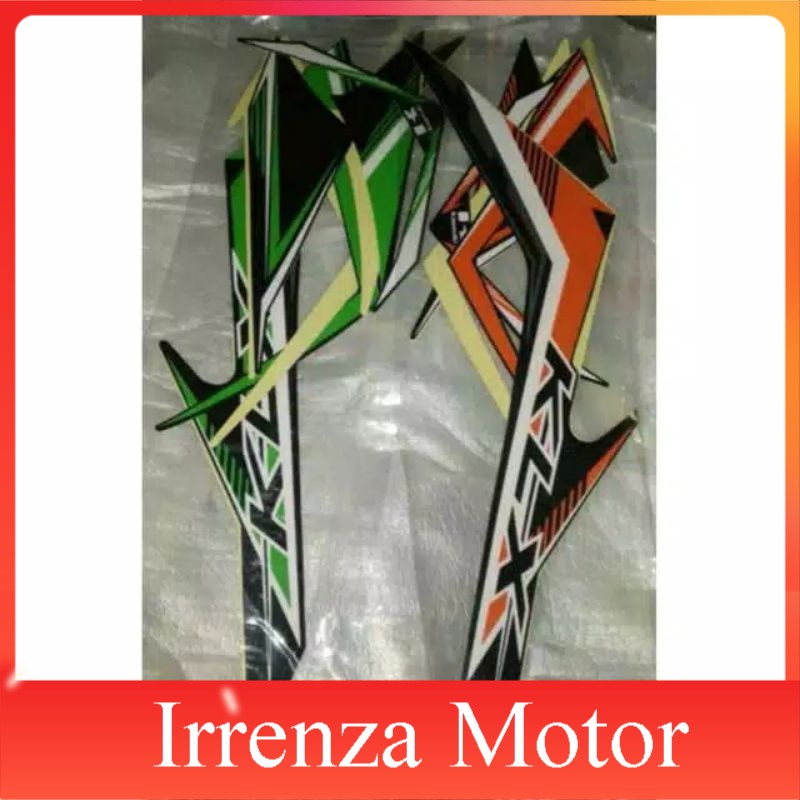 Striping sticker Lis motor Kawasaki KLX type L
