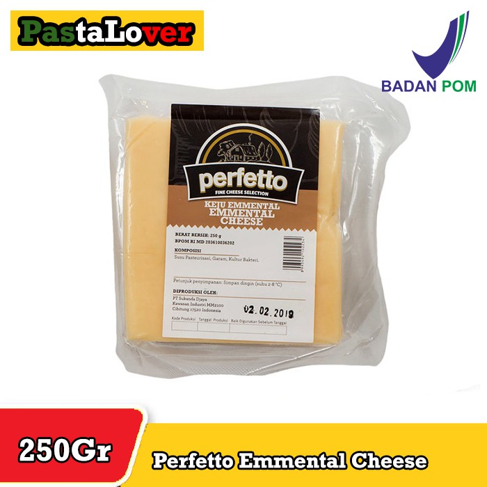 Perfetto Emmental Cheese 250 Gr