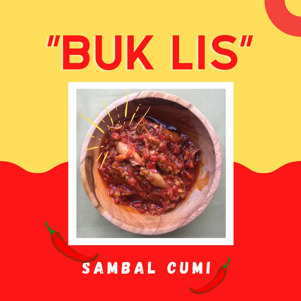 

SAMBAL BUK LIS : SAMBAL TEEN CUMI