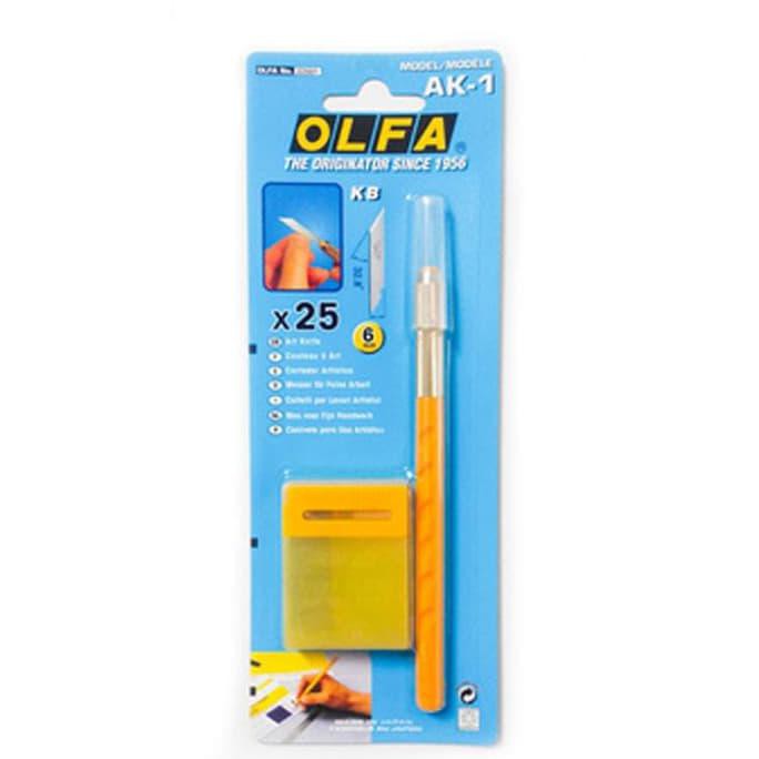 

Termurah Olfa Ak-1 Art Knife With 25 Blades Offic