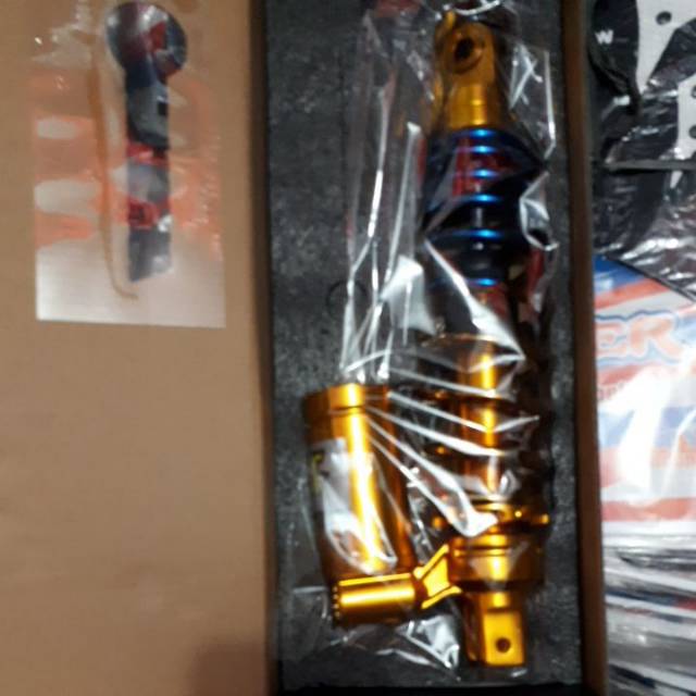 Shock Tabung Bawah gold 2tone uk 310mm