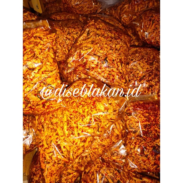 

paket reseller 20kg ( tidak bisa request satnding pouch ) basreng pedas daun jeruk