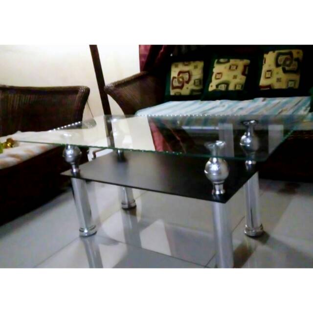 Meja Tamu Kaca Bawah PB SJ 01