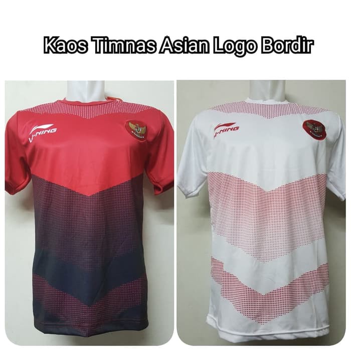 KAOS BAJU BADMINTON ASIAN GAME 2018 CHAMPIAN INDONESIA -
