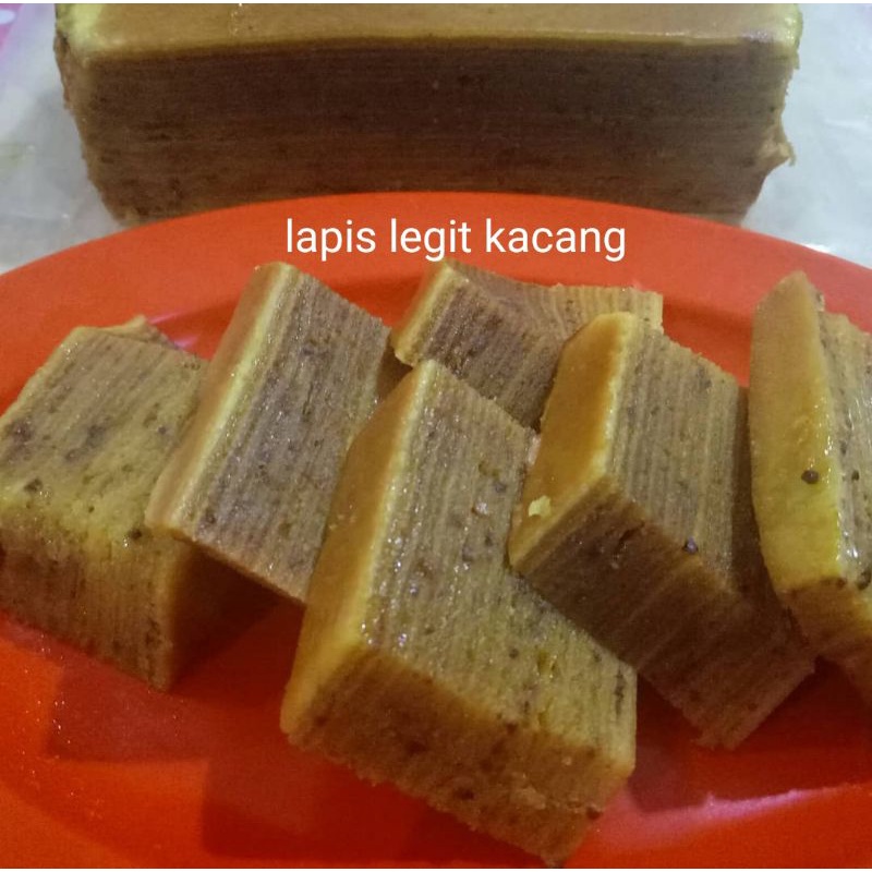 kue lapis kacang/22*10