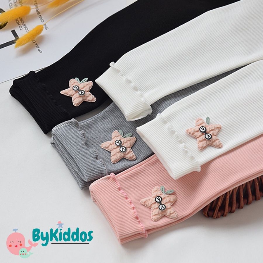 ByKiddos - Legging Anak Perempuan Import / Leging Impor Bayi / Celana Panjang Anak Perempuan Motif STAR