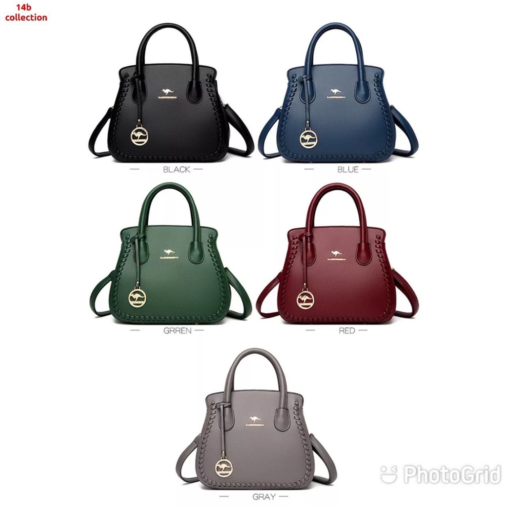 New Tas Selempang OVAL SULAM PINGGGIR KANGURU / Fashion Hand Bag Bucket