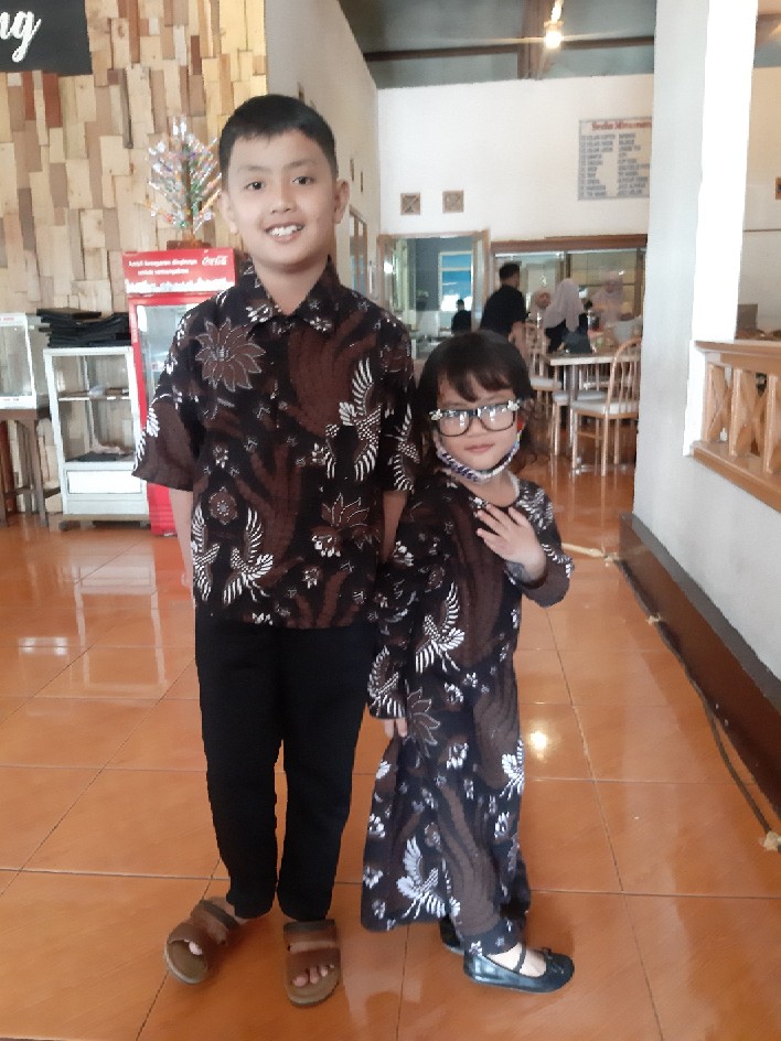 Batik Couple Keluarga Sania Ruffle Ori Ndoro Jawi Dnt Terbaru 2021