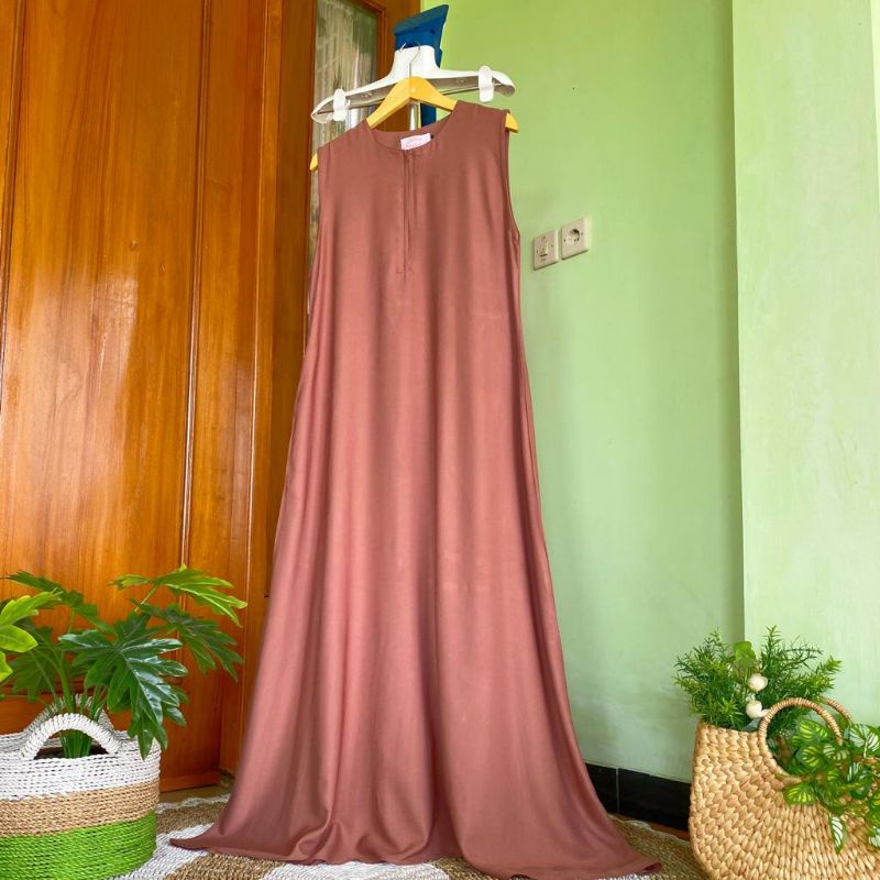 Royale - inner gamis kutungan katun rayon twill