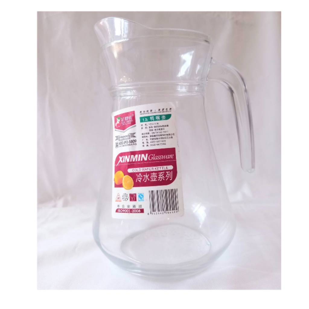 Jual Water Jug Kaca Pitcher Glass Pitcher Besar Teko Kaca Teko Air Kaca Teko Air Besar