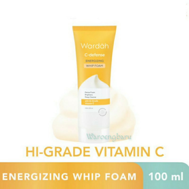 Wardah C-Defense Energizing Whip Foam 100 ml