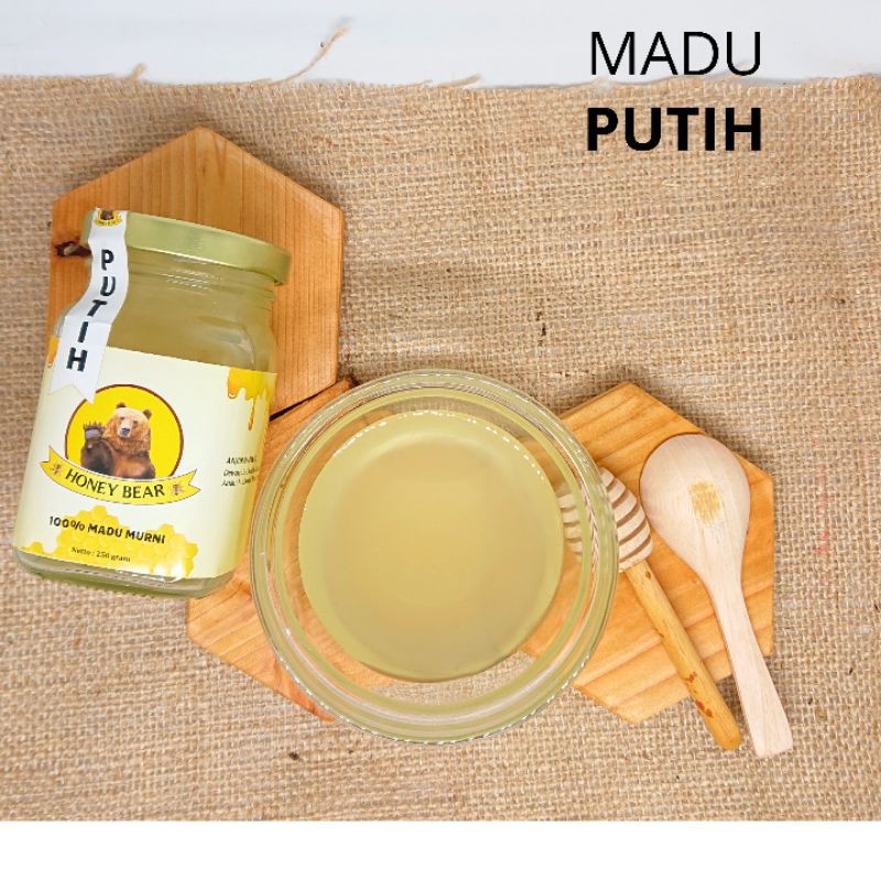 

Honey Bear Madu Putih 250 gr
