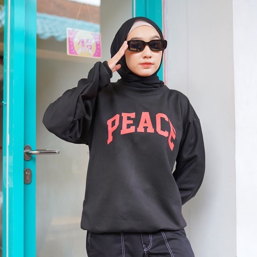 Peace Sweater - Sweater Hoodie Terbaru Unisex