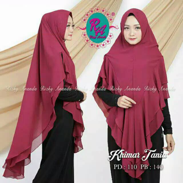 Khimar Tania by rizki ananda