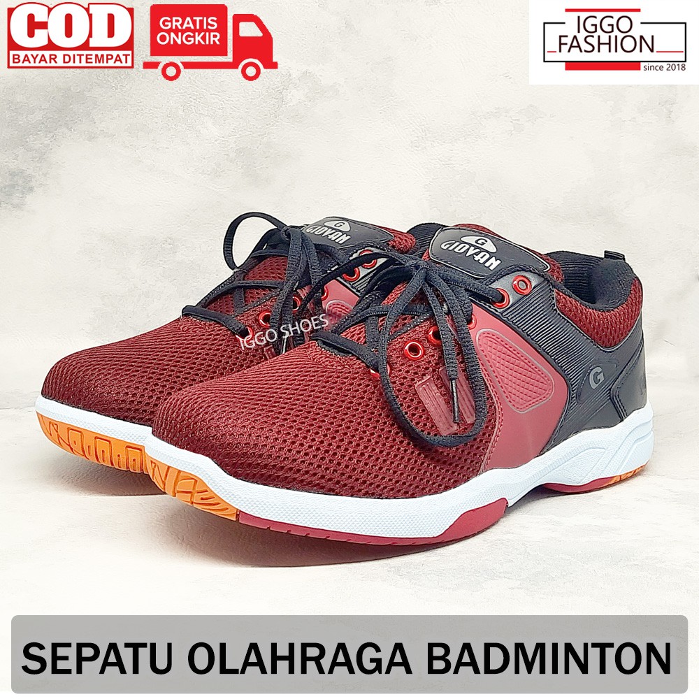 IGGO KEYG SEPATU BADMINTON SEPATU OLAHRAGA LARI ORIGINAL BERKUALITAS ANTI SELIP RINGAN