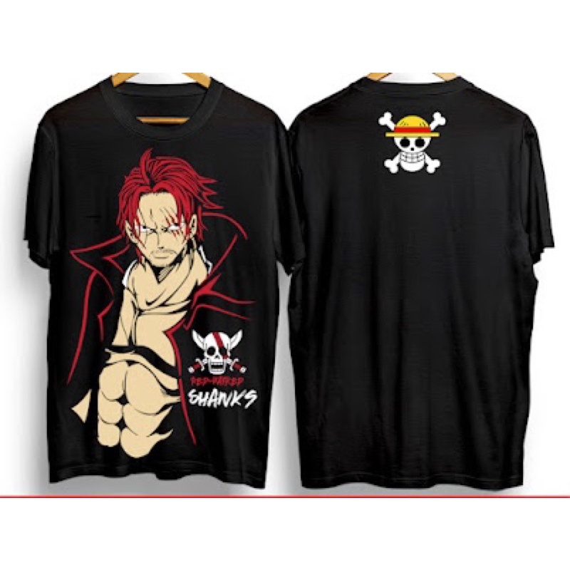 T-shirt Kaos Anime shank sixpack