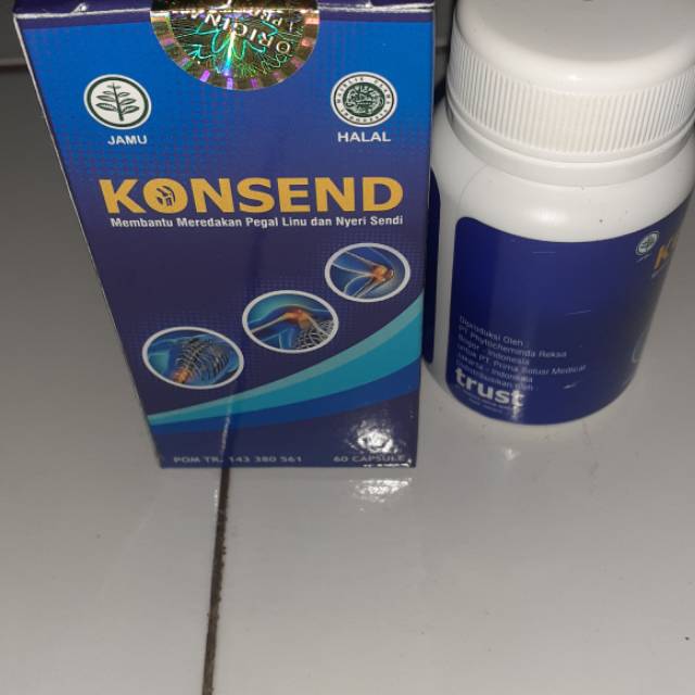 Konsend original , obat nyeri dan sendi konsend herbal
