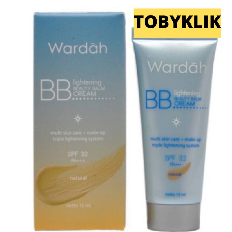 Wardah Lightening BB Cream Natural &amp; Light 15-30 ml