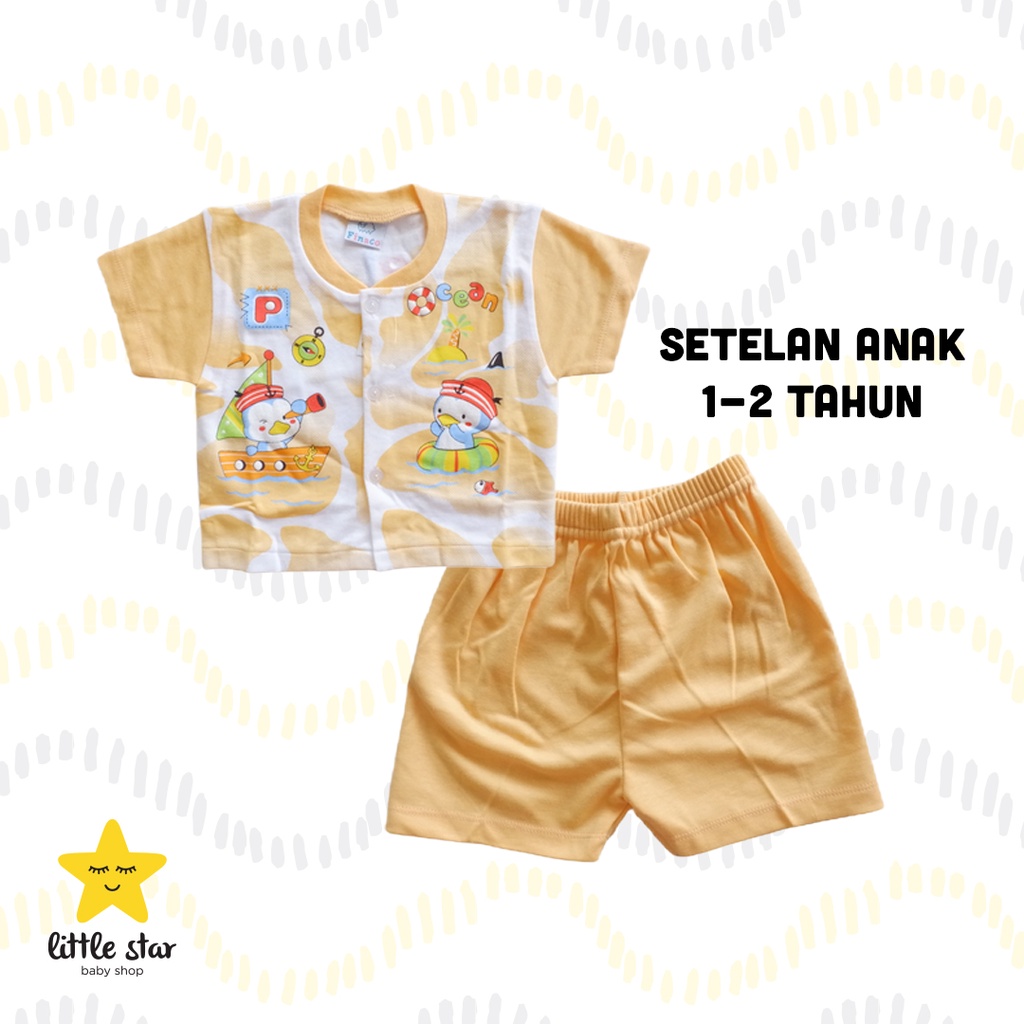 Finaco Setelan Anak Cowok | Setelan Anak Cewek | Set Baju Anak